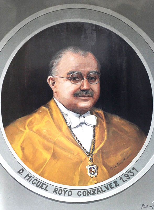 Retrato del Profesor Miguel Royo Gonzálvez (1881-1952)